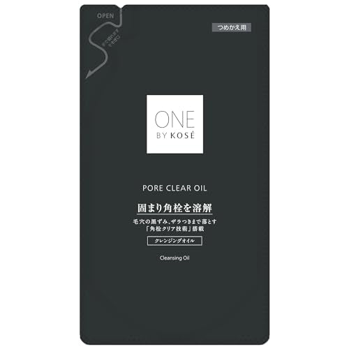 ONE BY KOSE Huile Démaquillante 160mL pour Soins de la Peau Japonaise