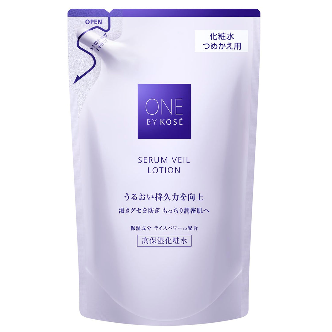 ONE BY KOSE Serum Veil Lotion Refill 160ml Hydrating Japanese Skincare