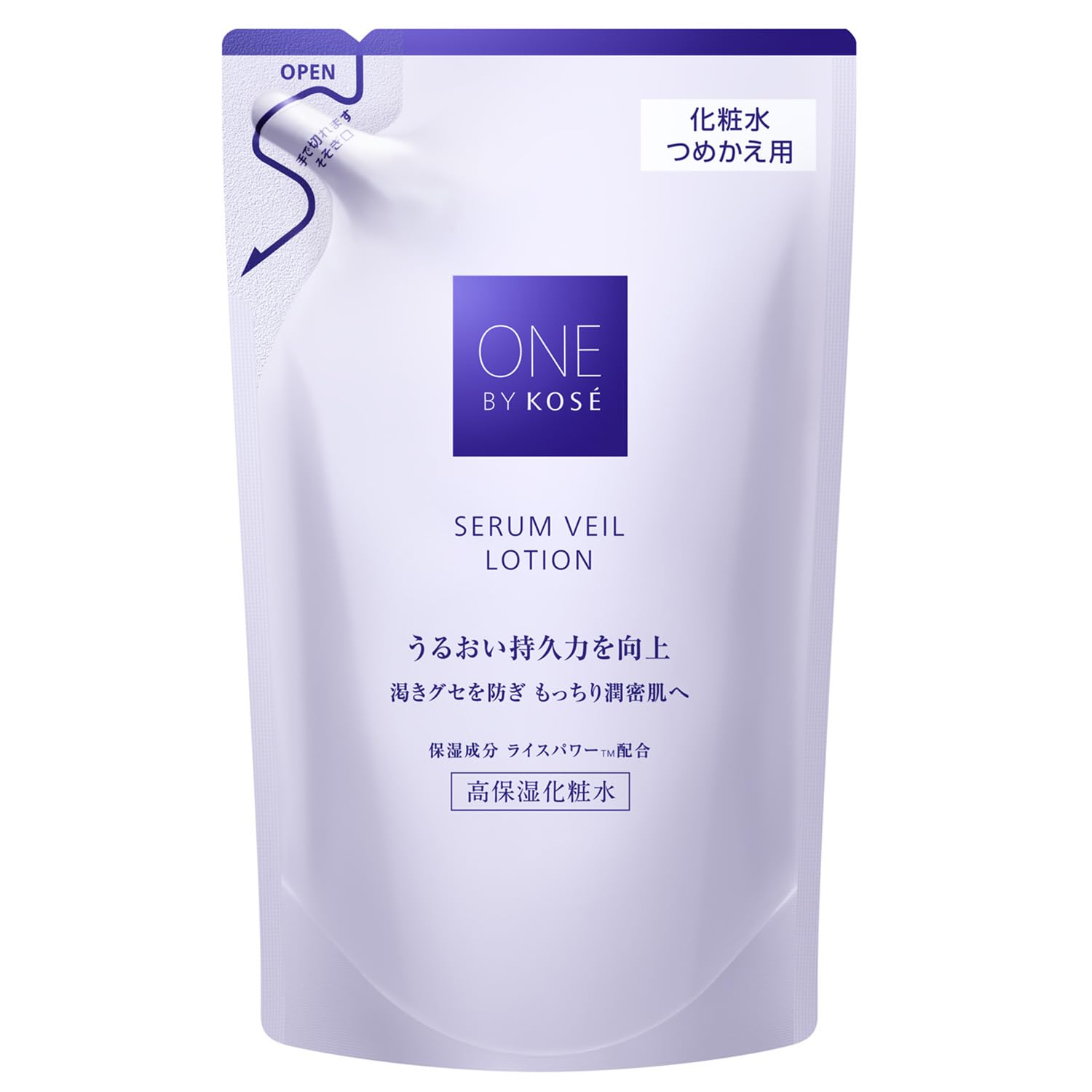 ONE BY KOSE Serum Veil Lotion Refill 160ml Hydrating Japanese Skincare