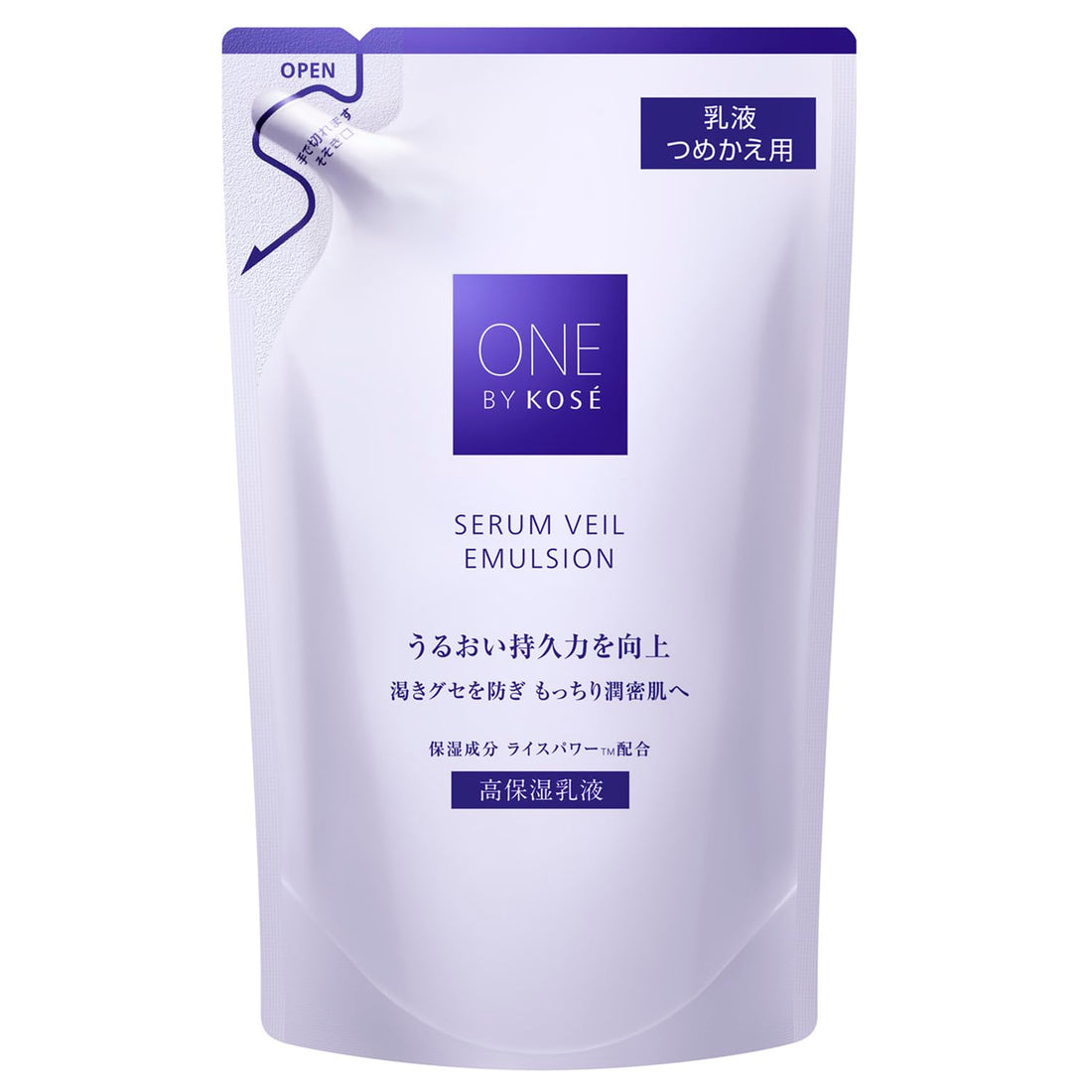 ONE BY KOSE Serum Veil Emulsion 115mL Lightweight Hydrating Moisturizer