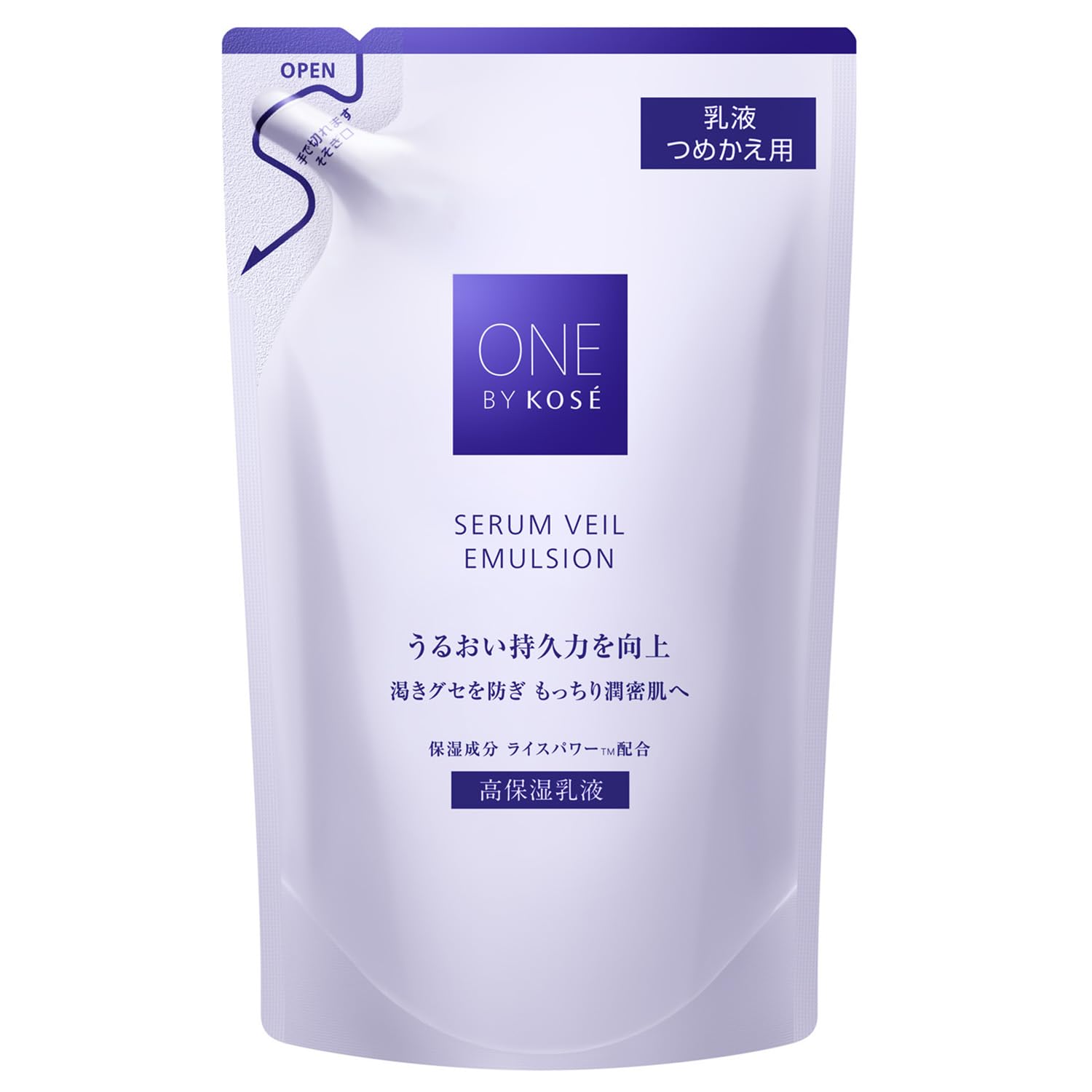 ONE BY KOSE Serum Veil Emulsion 115mL Lightweight Hydrating Moisturizer
