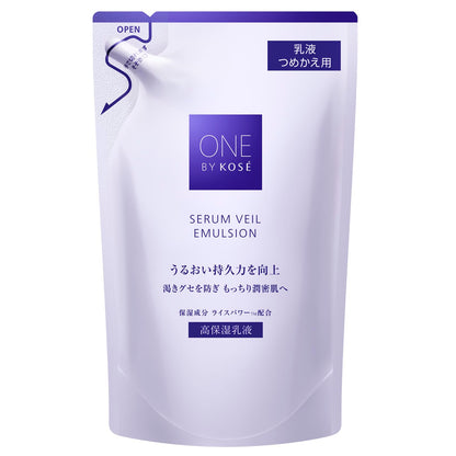 ONE BY KOSE Serum Veil Emulsion 115mL Lightweight Hydrating Moisturizer