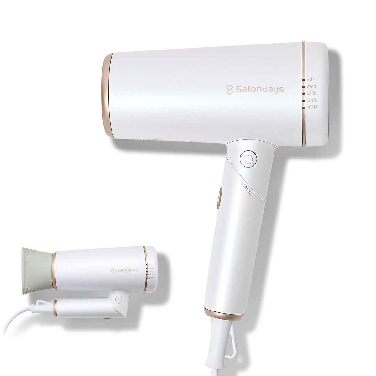 Onedam Hair Dryer Compact Lightweight with Negative Ion Technology
