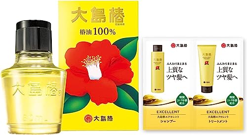 Ooshimatsubaki Camellia Oil Hair and Multi-Purpose Oil with Bonus Item, Amazon.co.jp Exclusive 60mL