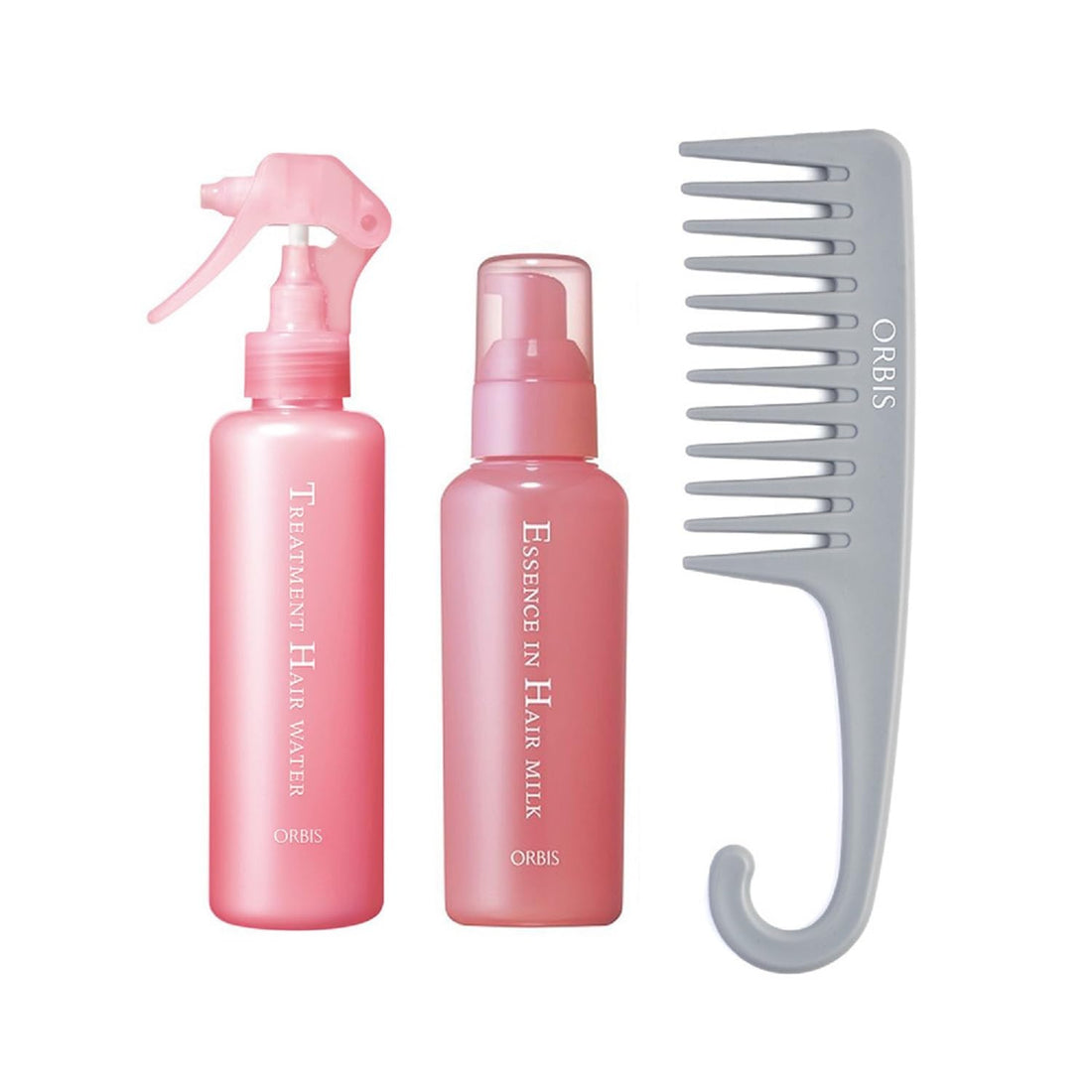 ORBIS 2-piece hair care set with limited-edition comb