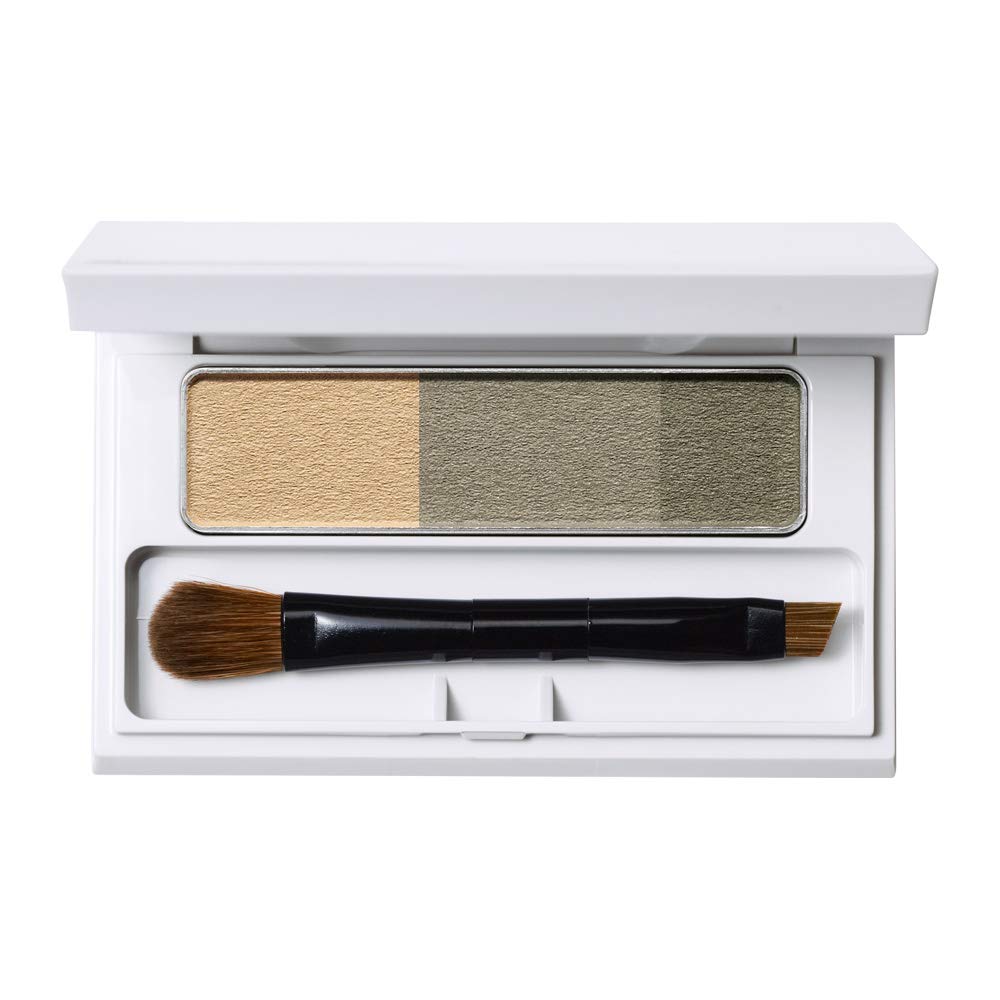 ORBIS Blend Eyebrow Compact (Includes Mirror Case and 1 Brush) Charcoal Gray ◎Powder Eyebrow◎