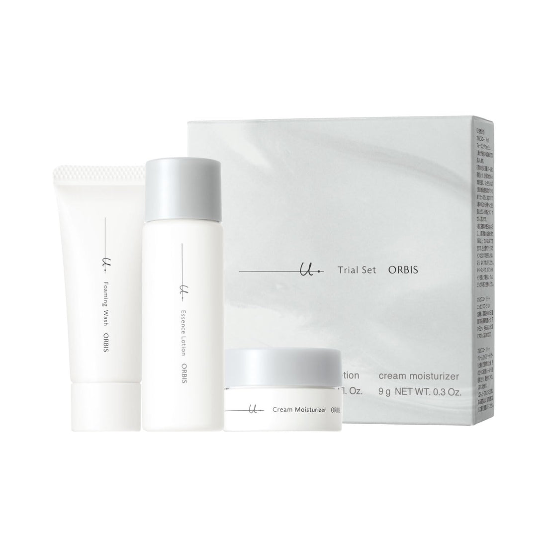 ORBIS Trial Set for Japanese Skincare - Cleanser, Lotion, Cream