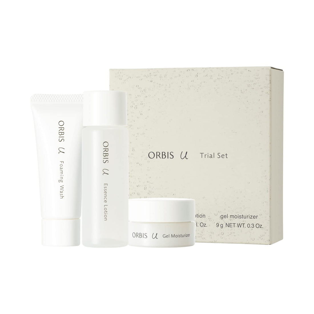 ORBIS Trial Set for Aging Care with Cleanser Lotion and Moisturizer