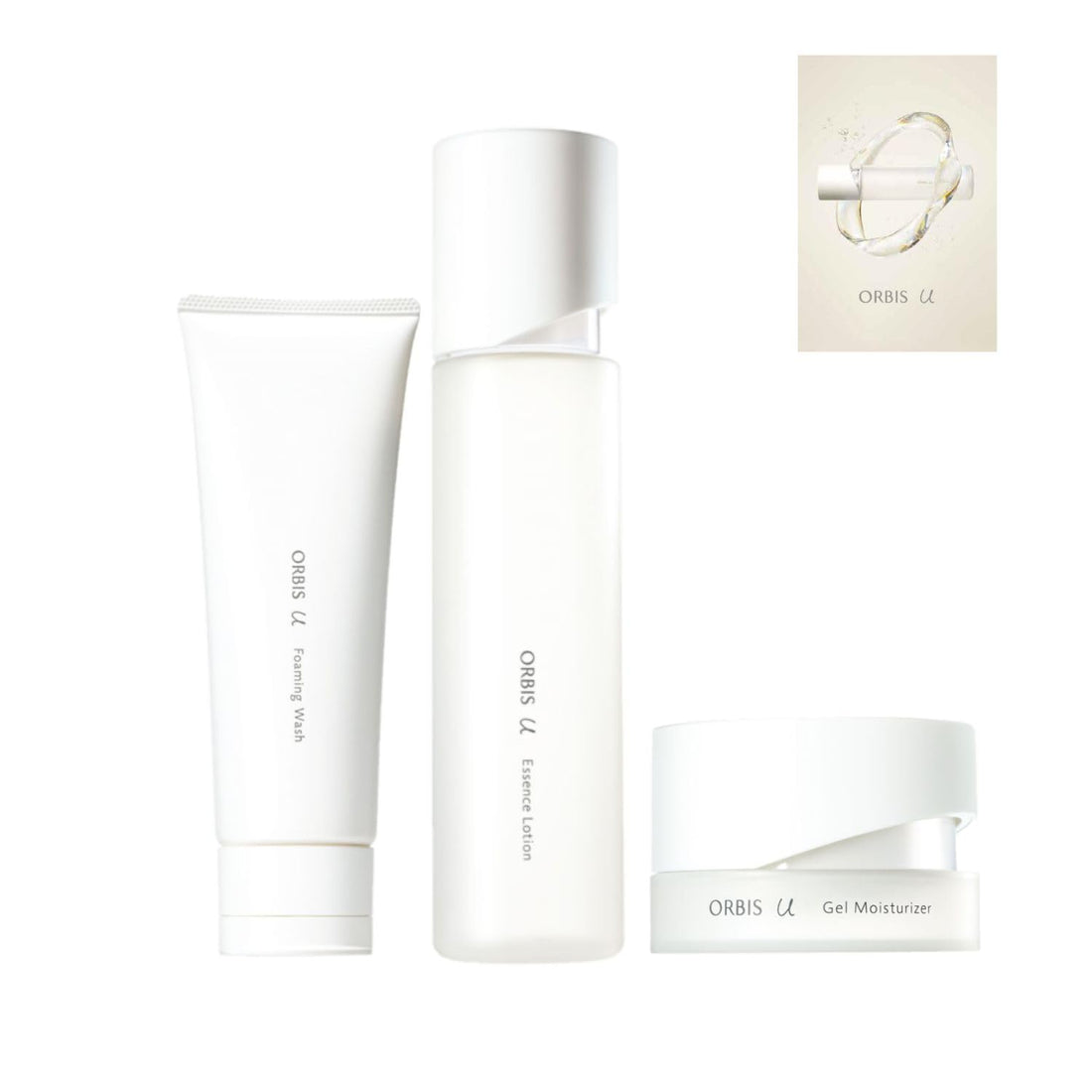 ORBIS User 3 Step Set with Leaflet for Japanese Skincare