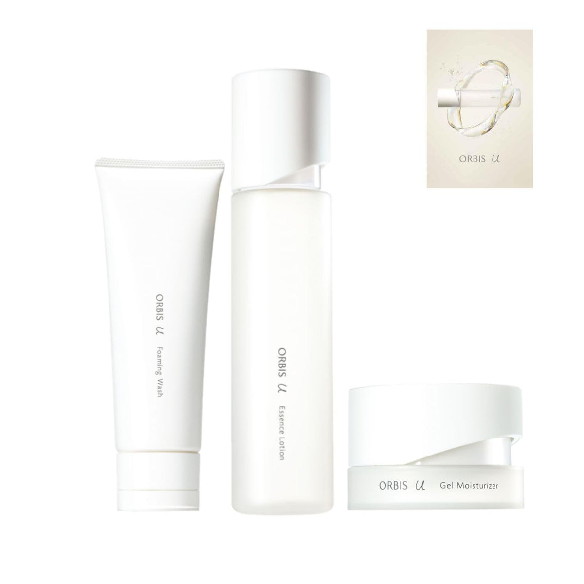 ORBIS User 3 Step Set with Leaflet for Japanese Skincare