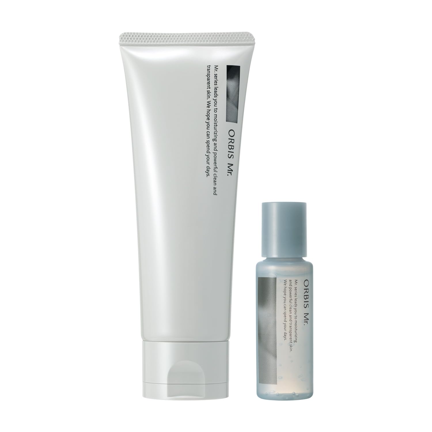 ORIBS Mr. Foaming Wash 120g and Essence Lotion Mini Set