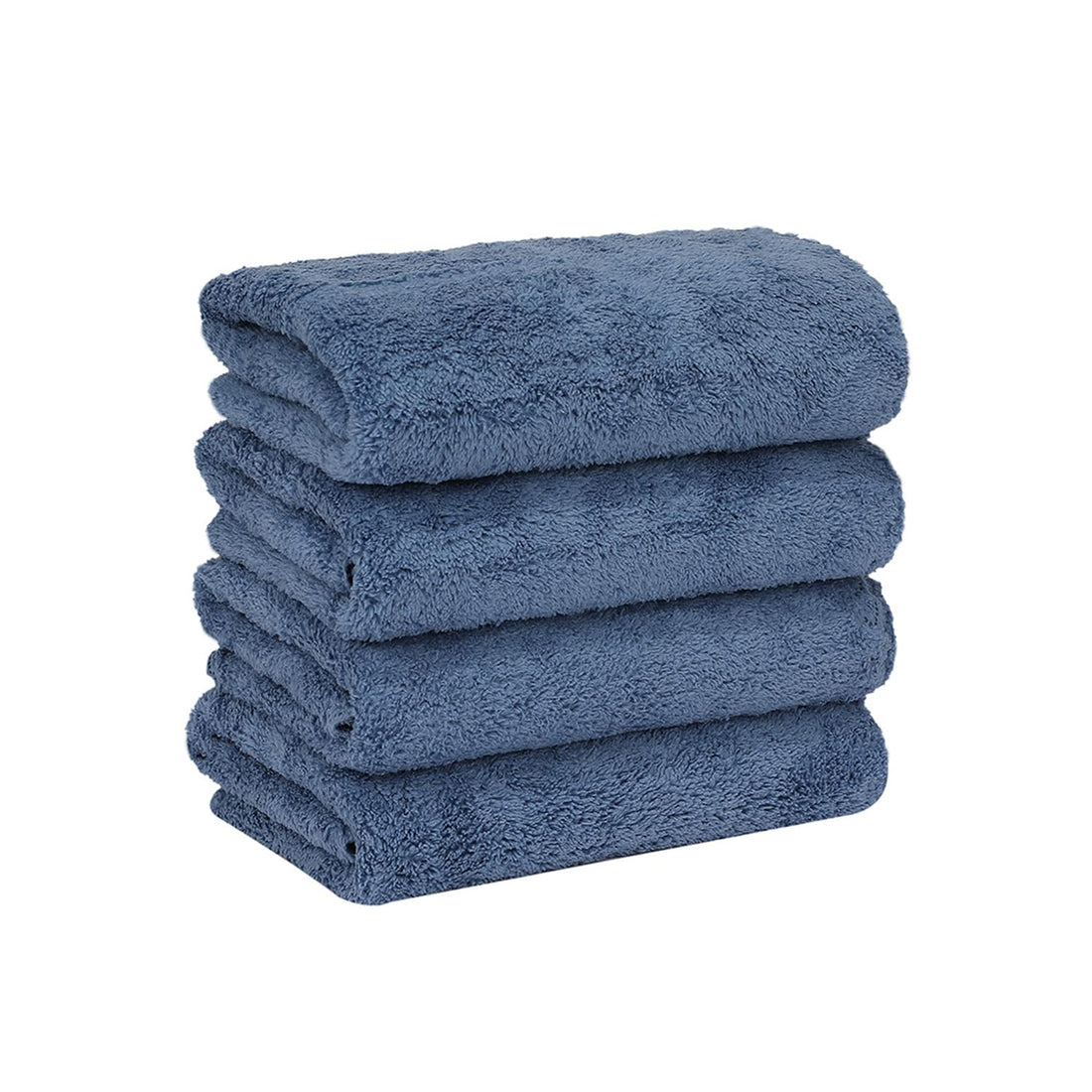 OSHAMY Hair Drying Towel Set Ultra Absorbent Microfiber 4 Pack