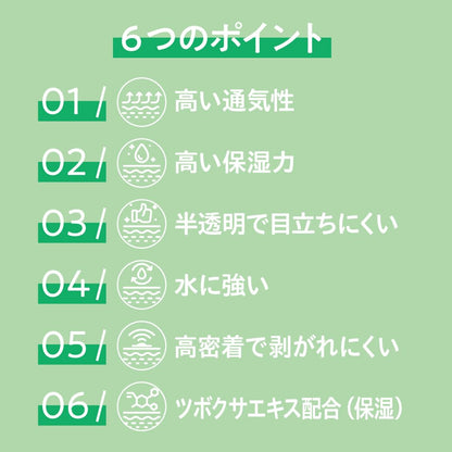 OTOKOKAKUMEI CICA Clear Patch 36 Count Hydrocolloid Spot Treatment