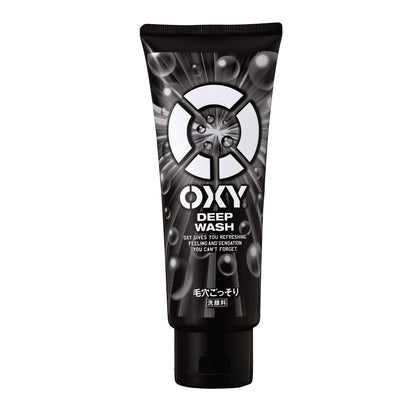 Oxy Deep Wash Super Micro Carbon Scrub Large Capacity Facial Cleanser 200g