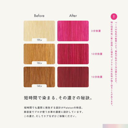 Paleton Pink Treatment for Bleach Care, Pink Color Treatment, Damage Repair, Salon-Exclusive 240g
