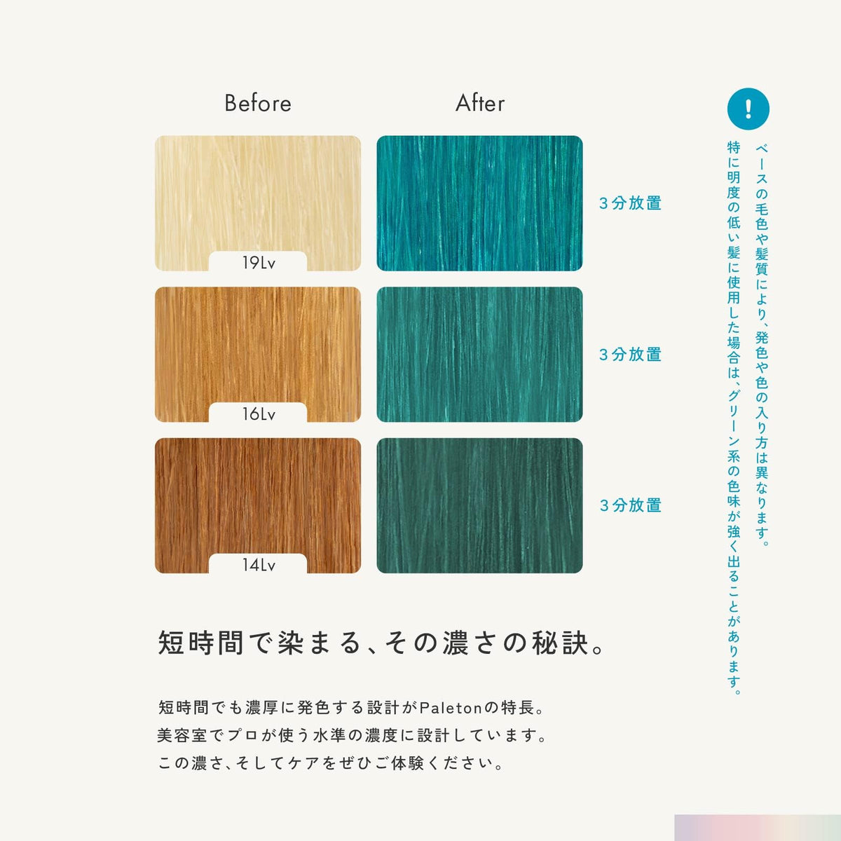 Paleton Ocean Blue Color Treatment 250g for Bleach Care