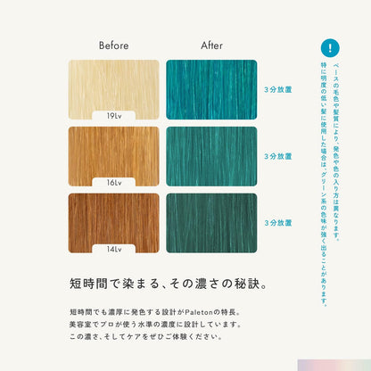 Paleton Ocean Blue Color Treatment 250g for Bleach Care