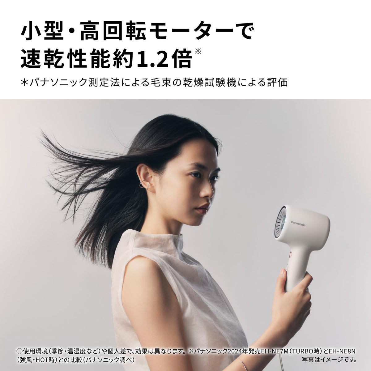 Panasonic Ionity Compact Hair Dryer with Dual Minerals and Negative Ions