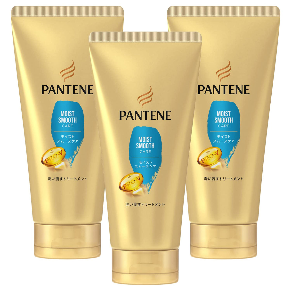 Pantene Moist Smooth Repair Hair Treatment 300g x 3 Pack