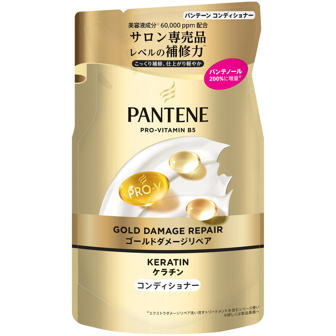 Pantene Conditioner Gold Damage Repair 260g Refill