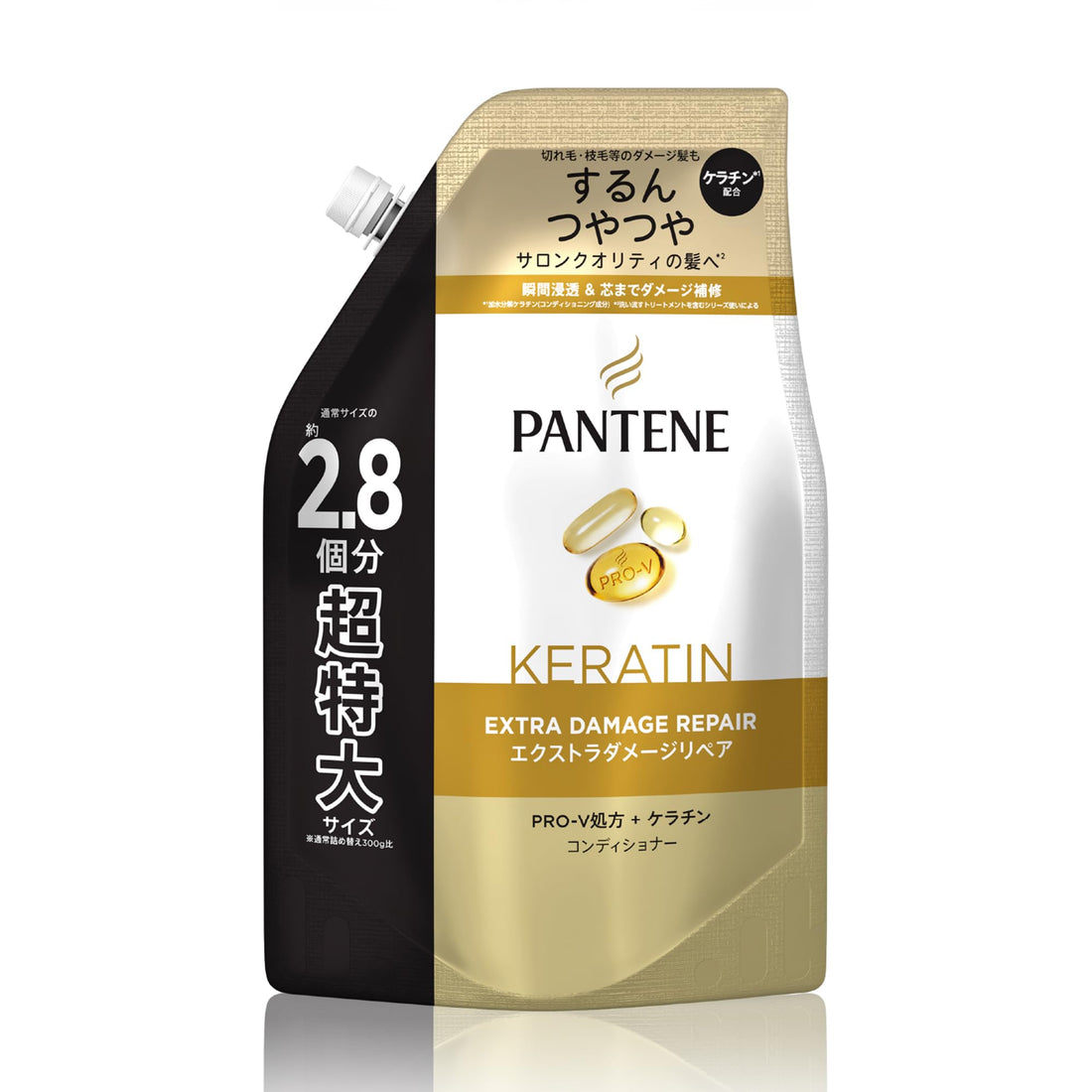 Pantene Extra Damage Repair Conditioner Extra-Large Refill 860g [2.8 Refills&