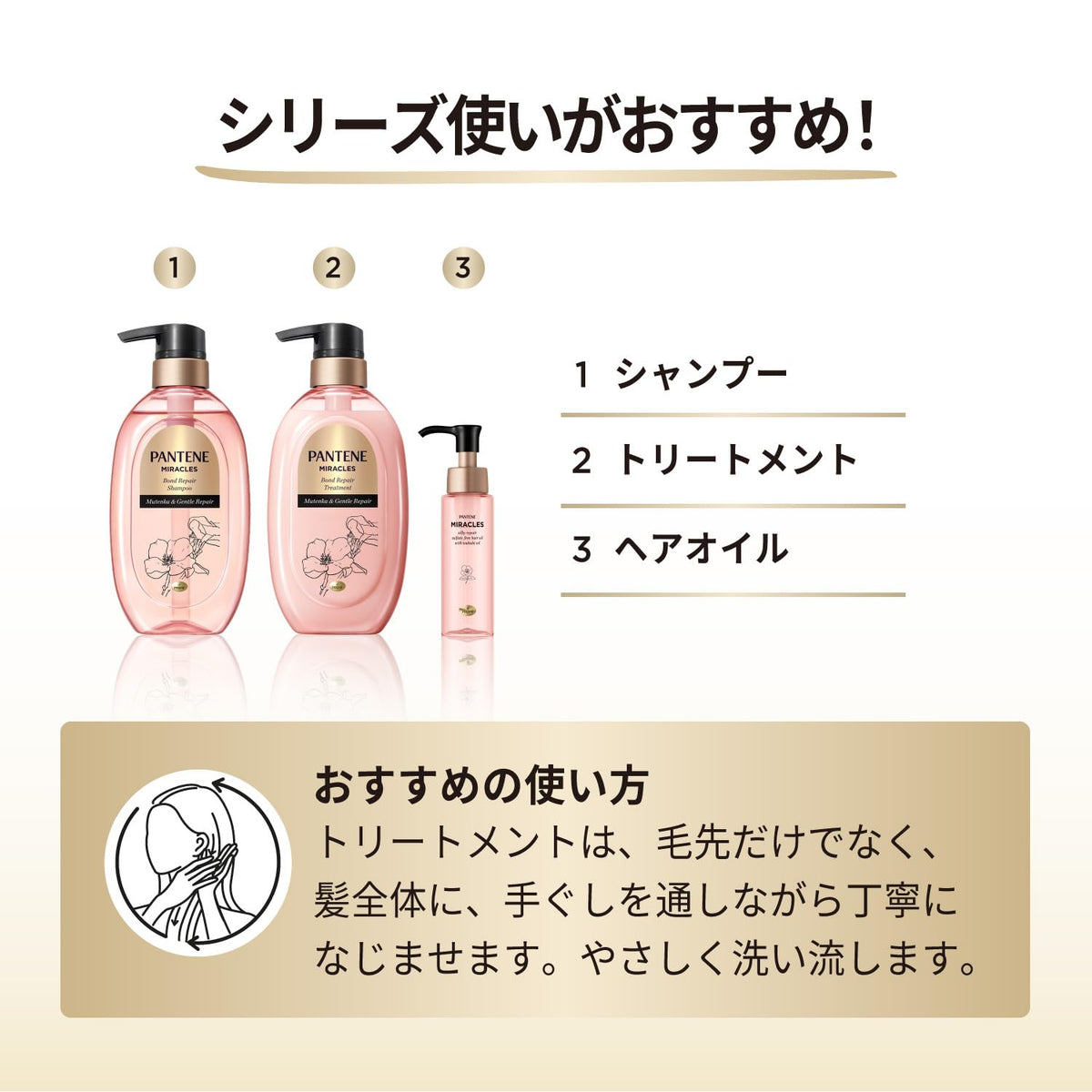 Pantene Shampoo et Après-Shampooing Réparateur Doux 400g
