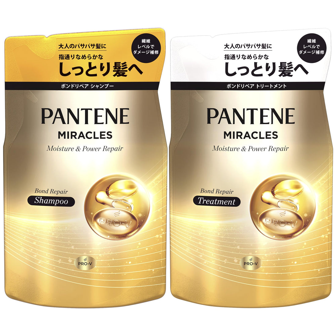Pantene Miracles Moisture Power Repair Shampoo and Treatment 350g