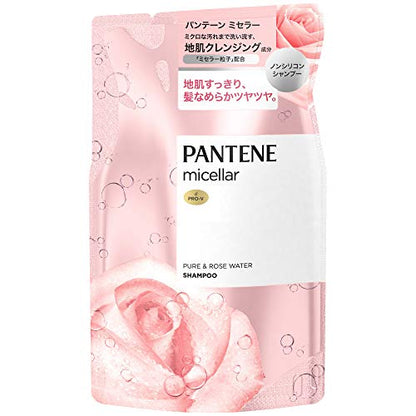 Pantene Micellar Shampoo Pure &amp; Rose Water Refill 350ml