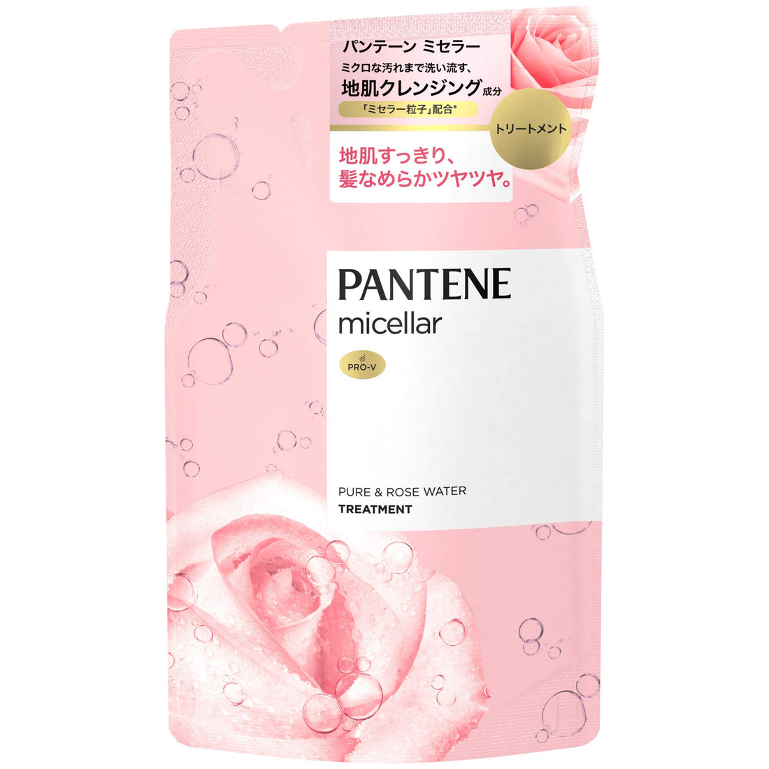 Pantene Micellar Pure &amp; Rose Water Treatment Refill 350g