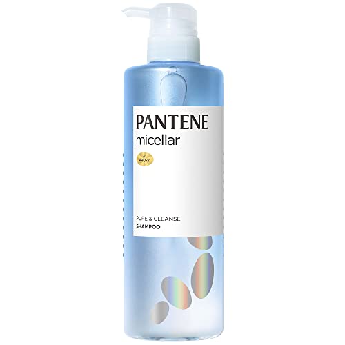 Pantene Micellar Pure & Cleanse Silicone-Free Shampoo Pump 500mL