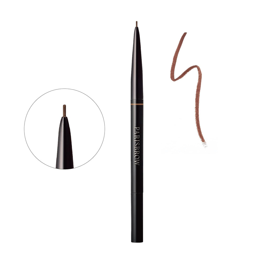 PARISBROW Slim Brow Pencil in Brown for Natural Eyebrow Definition