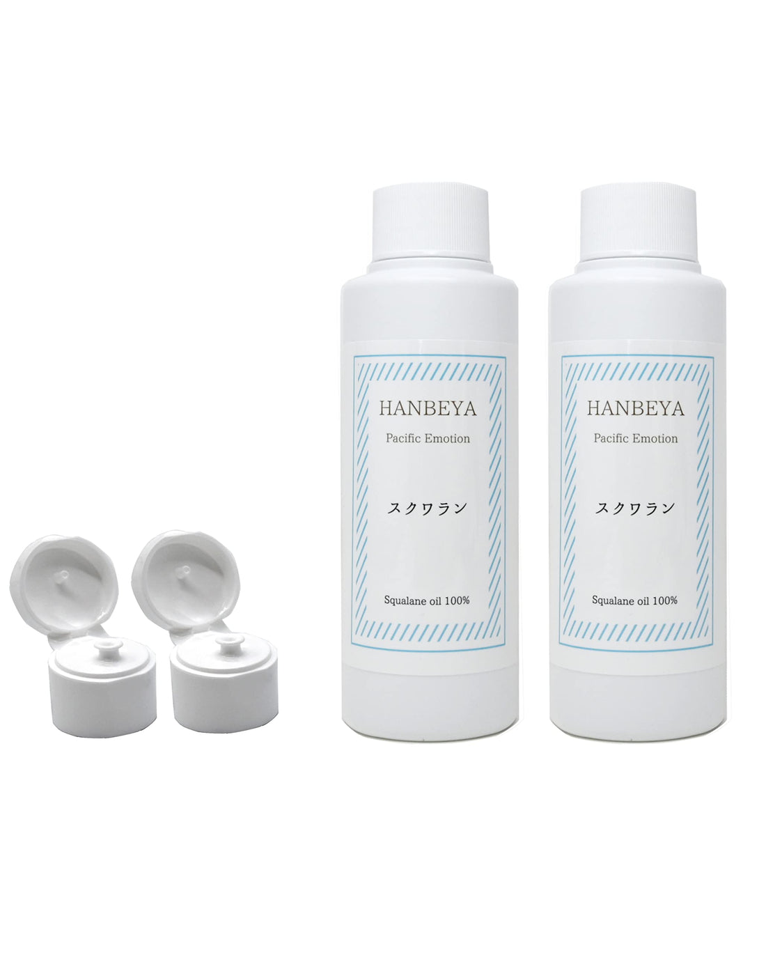 Pashifikkuemoshon 100% Squalane Oil 100ml Set for Hydration