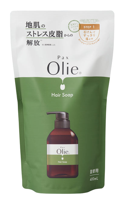 PAX Olie Hair Soap Refill 400ml with Spicy Twilight Fragrance
