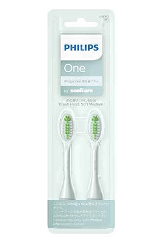 Philips One by Sonicare Replacement Brush Heads, Mint, 2 Count