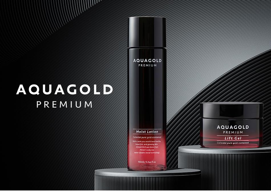 phiten Aqua Gold Premium Lift Gel 50g All-in-One Japanese Skincare