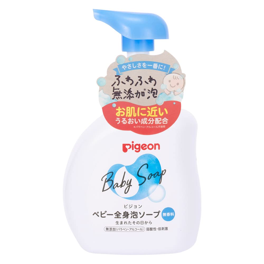 Pigeon Baby Foaming Body Soap 500ml Gentle Cleansing for Infants