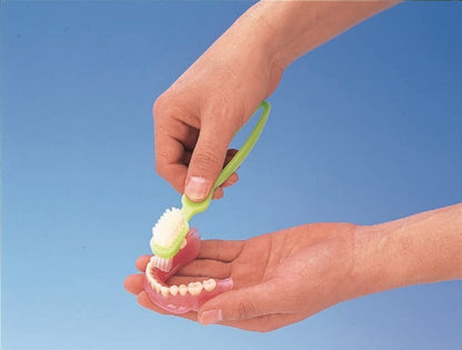Pigeon Denture Cleaning Brush with Two Brush Types for Effective Care