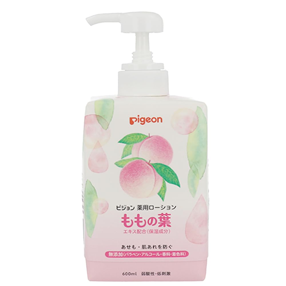 Pigeon Medicated Peach Leaf Lotion Cube Pack 600ml