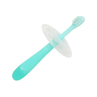Pigeon Training Toothbrush Stage 3 for Toddlers 2-Pack Green