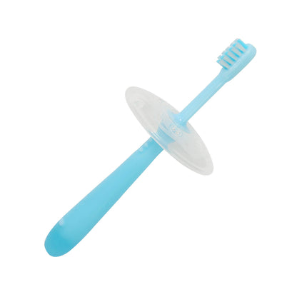 Pigeon Training Toothbrush Stage 4 Blue for Toddlers 2-Pack