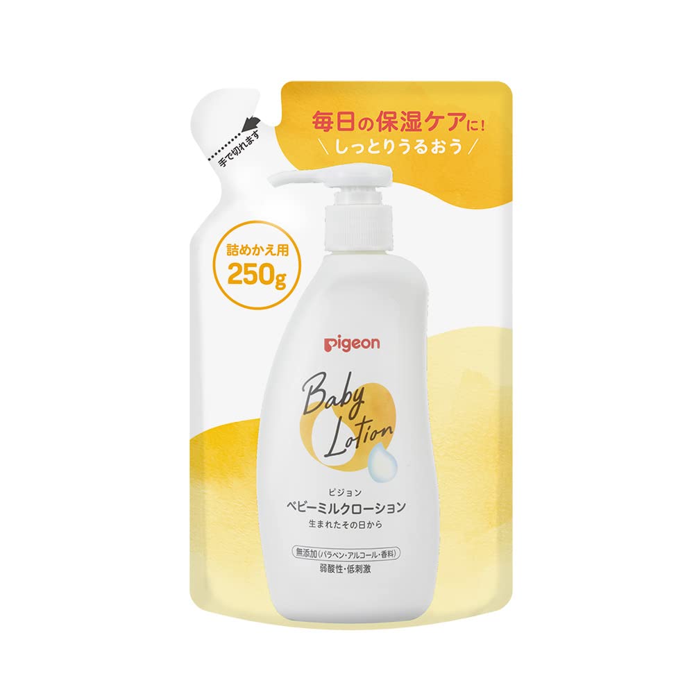 Pigeon Baby Milk Lotion Refill 250g Gentle Formula for Daily Care