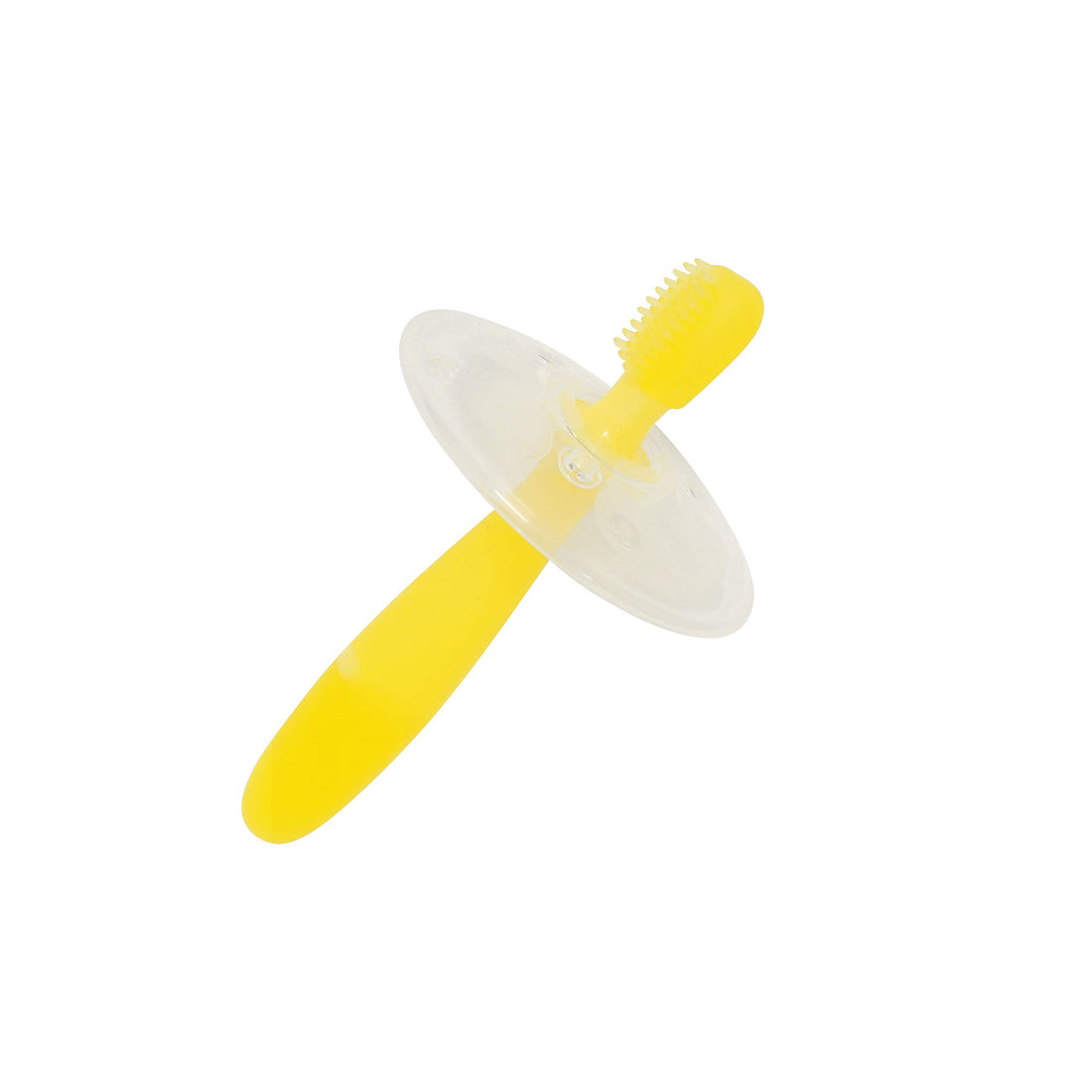 Pigeon Baby Toothbrush, Lesson Stage 1, Yellow, 1 Count