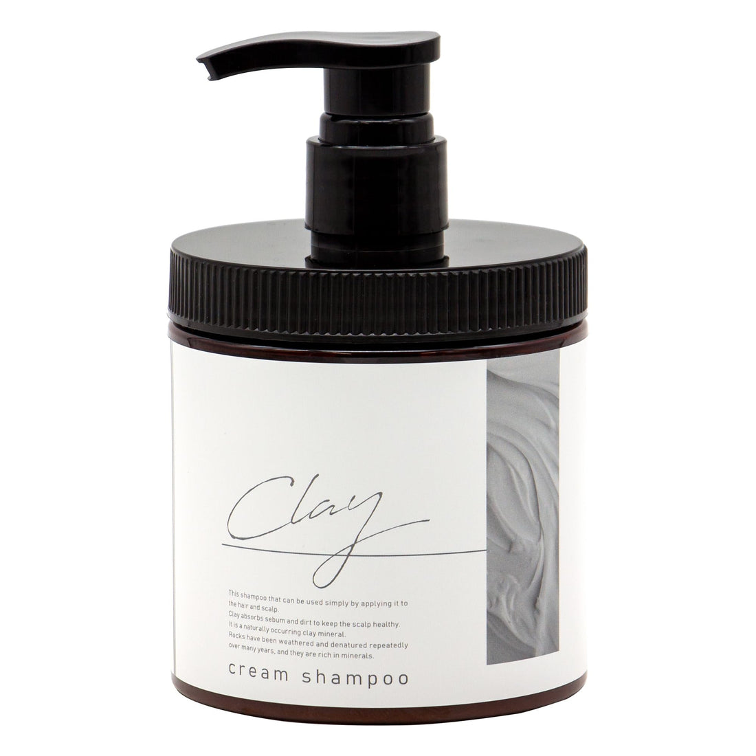 Pikomonte Japan Clay Cream Shampoo 450g Hair Treatment