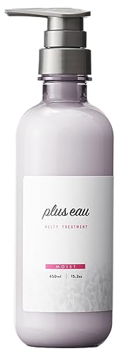 plus eau Melty Treatment 450ml (for Manageable Hair) Pump Single White Floral &amp; Pear Fragrance
