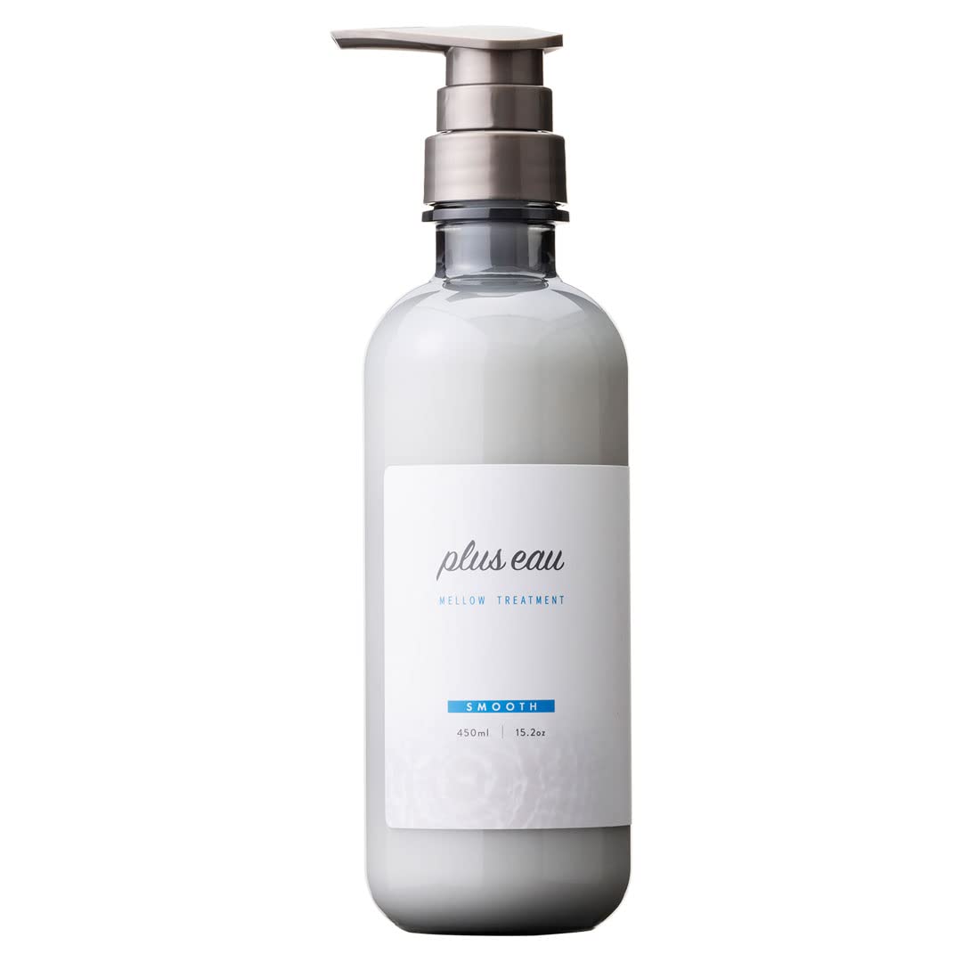 plus eau Melow Treatment Smooth 450ml Pump Single White Floral &amp; Pear Fragrance