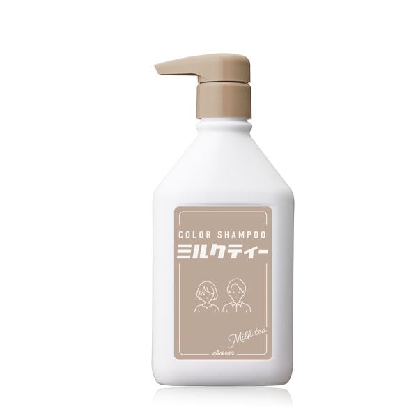 plus eau Color Shampoo for Bleached Hair 280ml with Fruity Floral Scent
