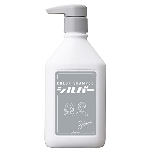 plus eau Color Shampoo for Bleached Hair Silver Ash 280ml