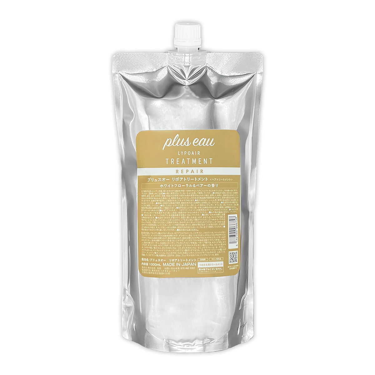 plus eau Hair Treatment Refill 1000ml White Floral &amp; Pear Scent