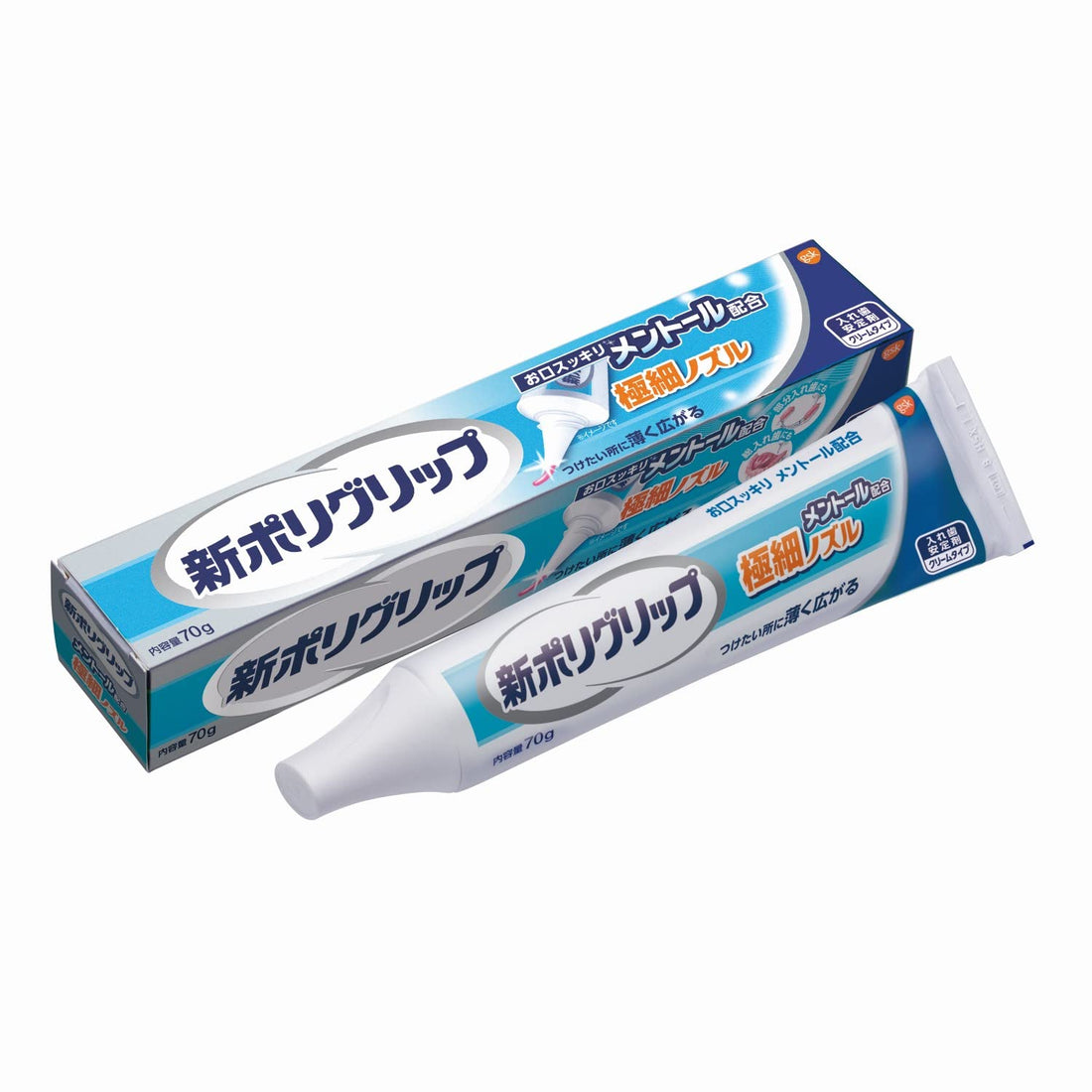 Porigurippu Denture Adhesive with Menthol 70g for Secure Fit