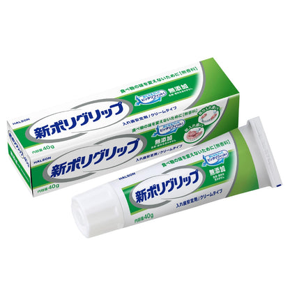 Porigurippu Denture Adhesive Cream 40g - Fragrance-Free Formula